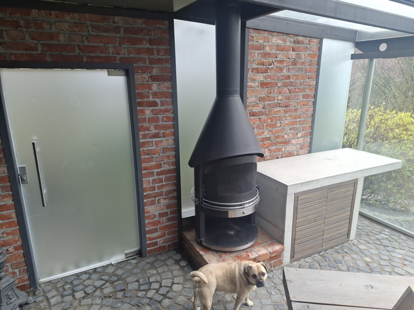 Überdachte Terrasse — Lause Baggerarbeiten